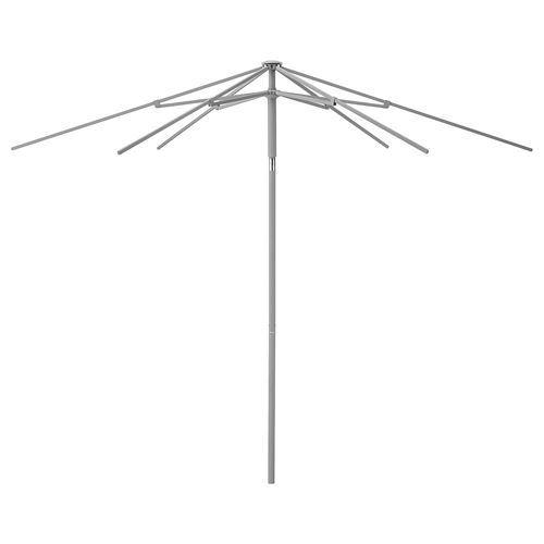 IKEA - KUGGÖ, parasol frame, grey, 300 cm