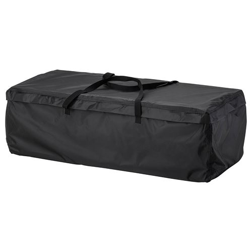 IKEA - TOSTERÖ, dış mekan mobilya kılıfı, siyah, 116x49 cm