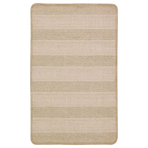 IKEA - KLEJS, jute rug, beige-white, 50x80 cm