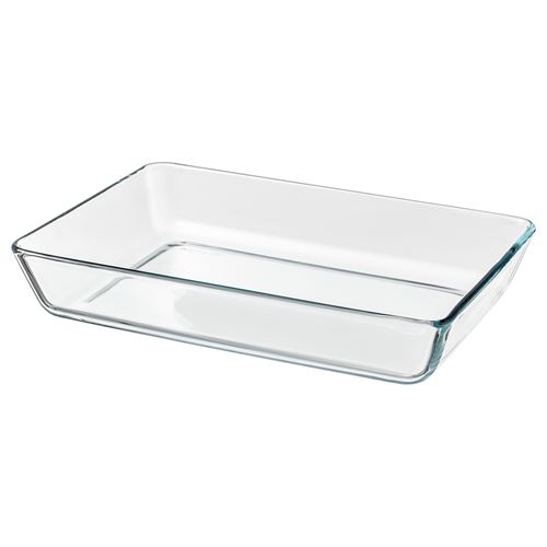 IKEA - MIXTUR, oven/serving dish, glass, 35x25 cm