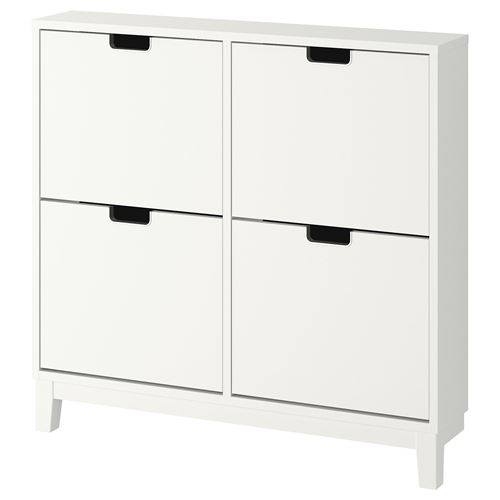 IKEA - STALL, ayakkabı dolabı, beyaz, 96x17x90 cm