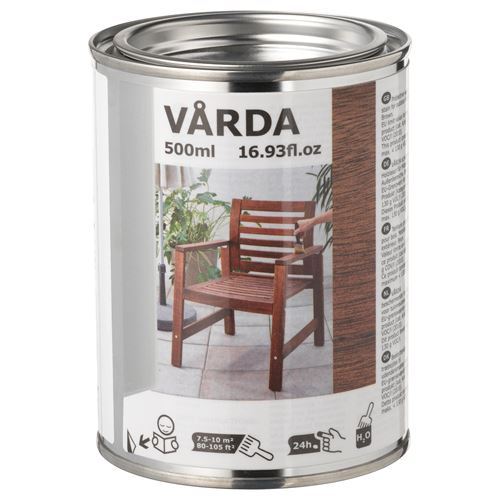 IKEA - VARDA, ahşap boyası, kahverengi