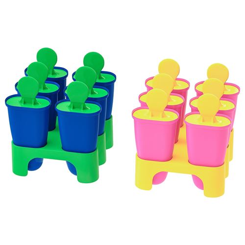 IKEA - CHOSIGT, dondurma kalıbı, çeşitli renkler, 10 cm