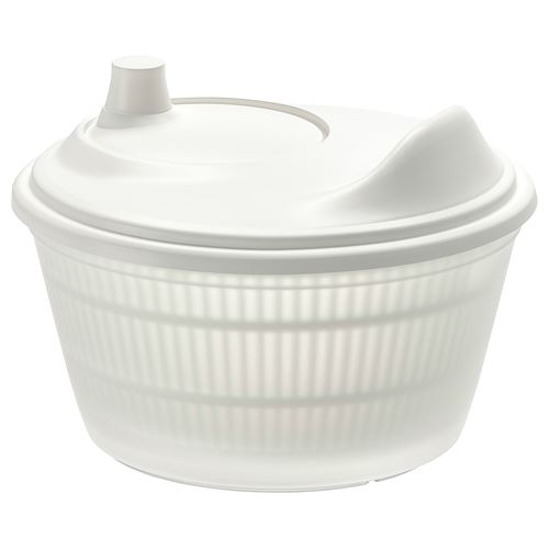 IKEA - UPPFYLLD, salad spinner, white