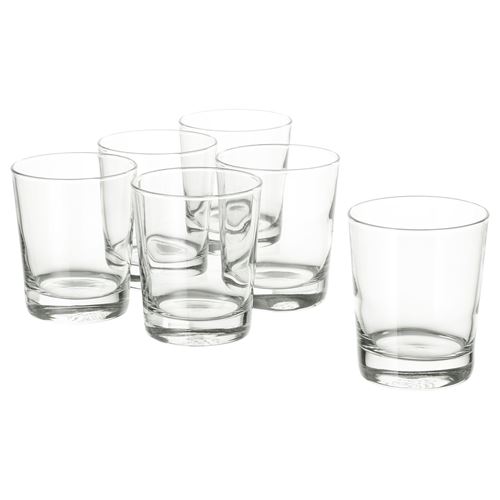 IKEA - GODIS, mug set, glass, 23 cl