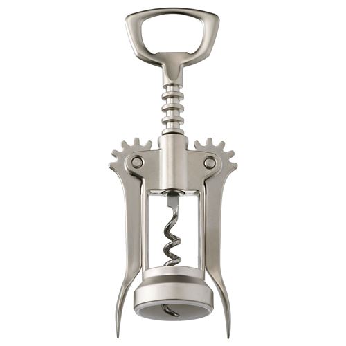 IKEA - IDEALISK, corkscrew, silver-colour, 16 cm