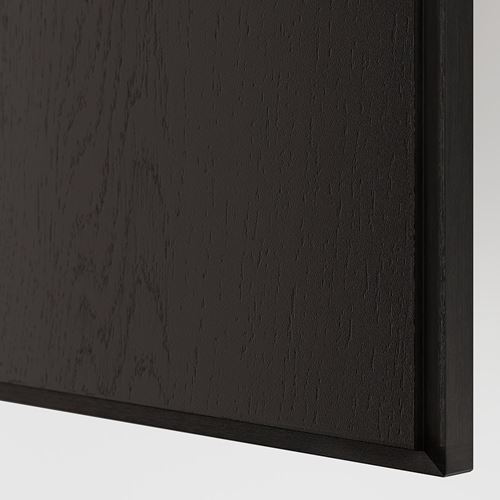 IKEA - REPVAG, wardrobe door, black-brown, 50x195 cm