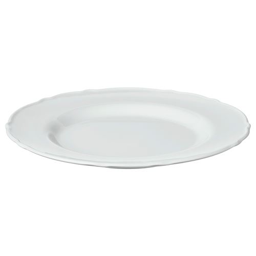 IKEA - UPPLAGA, side plate, white, 22 cm