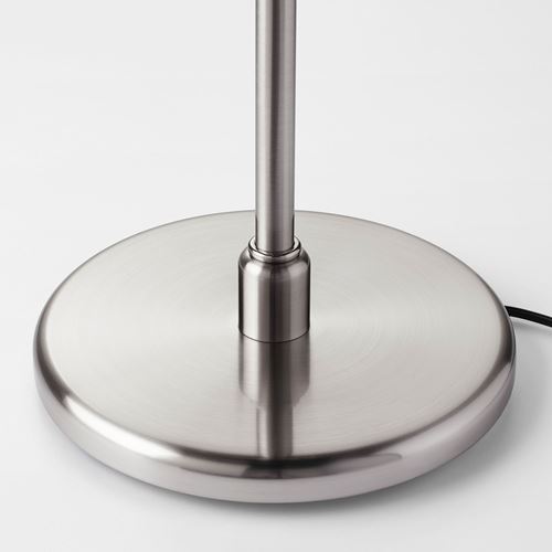 IKEA - KRYSSMAST, lampshade base, nickel-plated