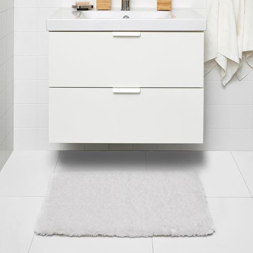 IKEA - ALMTJARN, bath mat, white, 60x90 cm