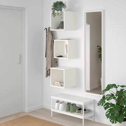 IKEA - EKET, Wall-mounted cabinet combination, white, 105x35x70 cm