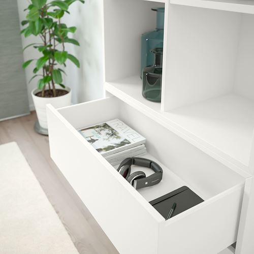 IKEA - EKET, storage combination, white, 70x35x212 cm