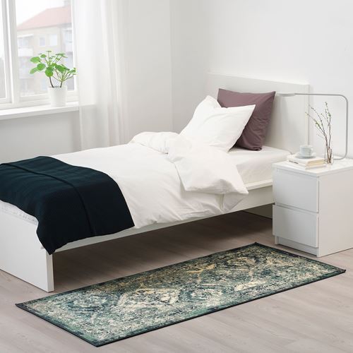 IKEA - VONSBAK, eskitme halı, yeşil, 80x180 cm