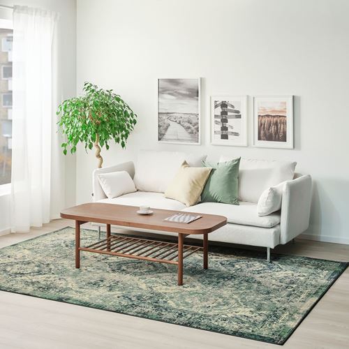 IKEA - VONSBAK, eskitme halı, yeşil, 200x300 cm