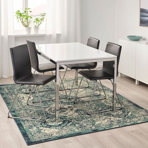 IKEA - VONSBAK, eskitme halı, yeşil, 170x230 cm