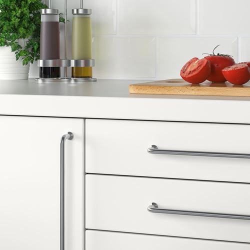 IKEA - BAGGANAS, handle, stainless steel, 335 mm