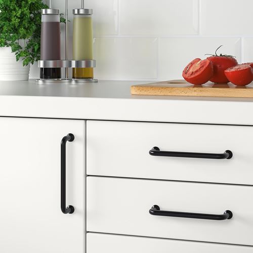 IKEA - BAGGANAS, handle, black, 143 mm