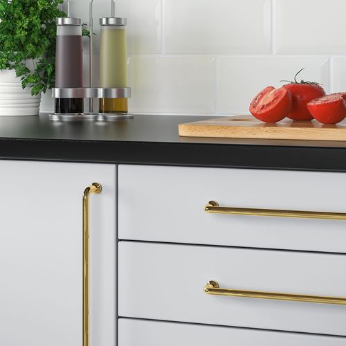 IKEA - BAGGANAS, handle, brass colour, 335 mm