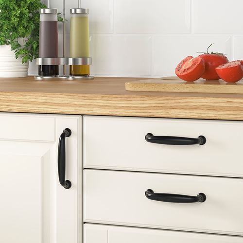 IKEA - ENERYDA, handle, black, 112 mm