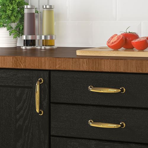 IKEA - ENERYDA, handle, brass colour, 112 mm