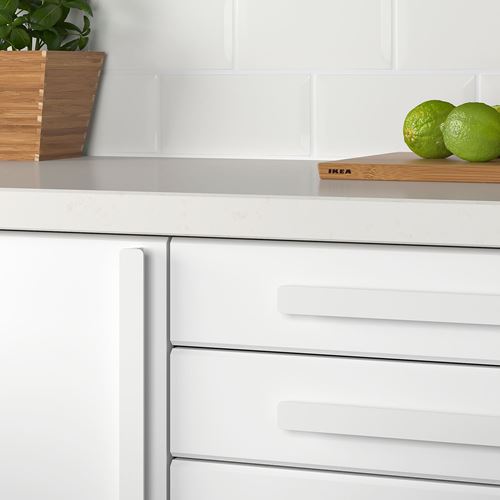 IKEA - HACKAS, handle, white, 300 mm