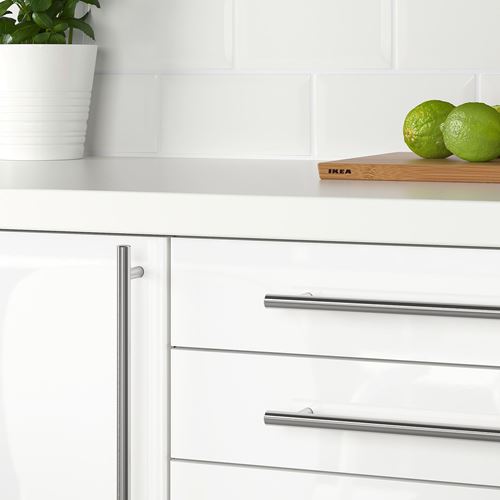 IKEA - KALLRÖR, handle, stainless steel, 597 mm