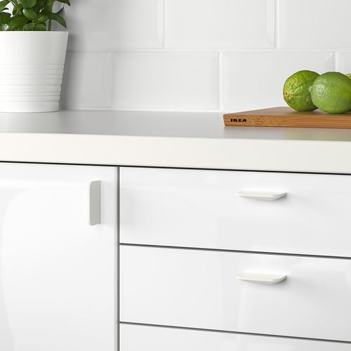 IKEA - BERGHALLA, kulp, beyaz, 56 mm
