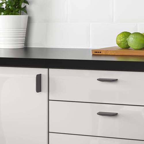 IKEA - BERGHALLA, handle, grey, 56 mm