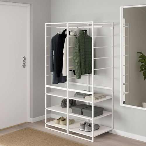 IKEA - JONAXEL, clothes storage, white, 99x51x173 cm