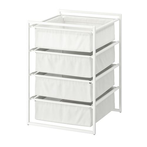 shelving unit with drawers