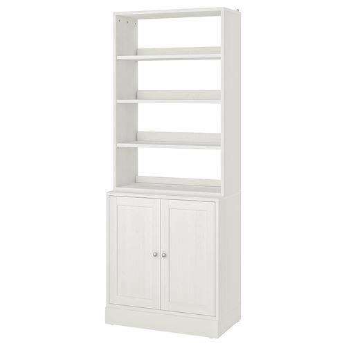 IKEA - HAVSTA, cabinet, white, 81x47x212 cm