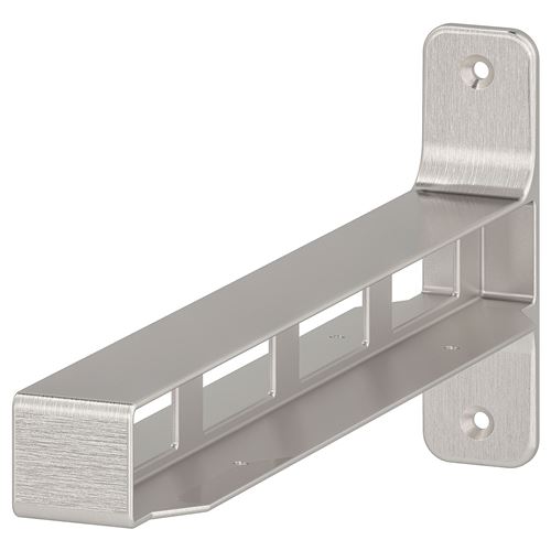 IKEA - GRANHULT, wall shelf stand, nickel-plated, 30x12 cm