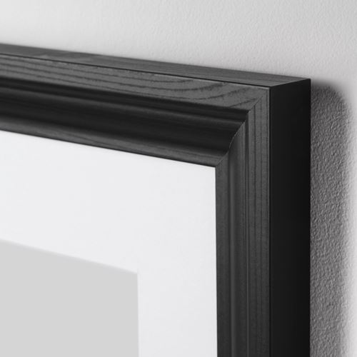 IKEA - EDSBRUK, black frame, black, 40x50 cm