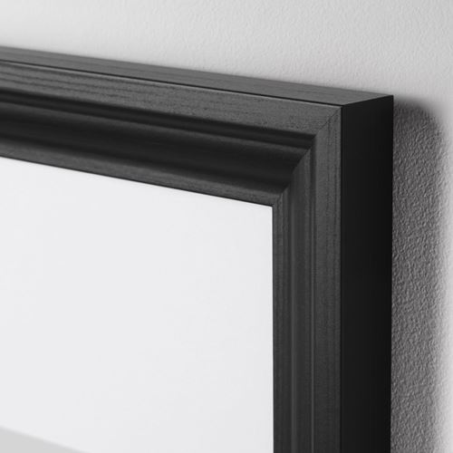 IKEA - EDSBRUK, black frame, black, 50x70 cm