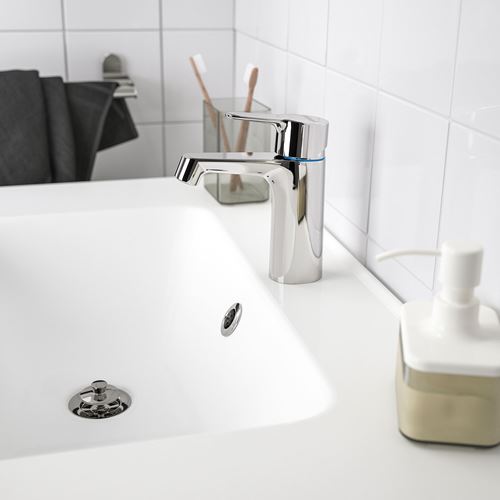 IKEA - BROGRUND, bath tap, chrome-plated