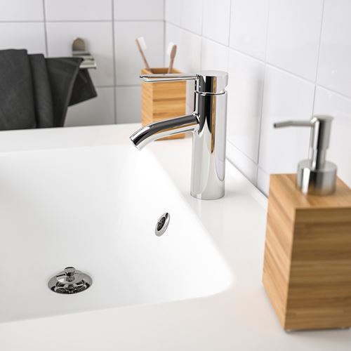 IKEA - DALSKAR, lavabo bataryası, krom kaplama, 18 cm