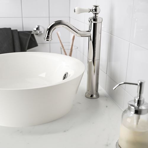 IKEA - HAMNSKAR, bath tap, chrome-plated, 32 cm