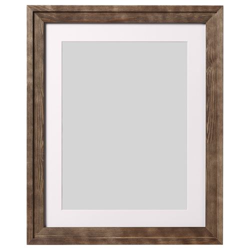 IKEA - RAMSBORG, wooden frame, brown, 40x50 cm