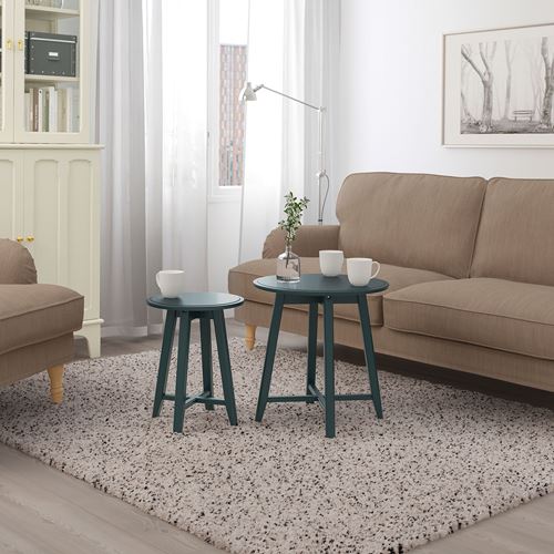 IKEA - KRAGSTA, nest of tables, dark blue/green