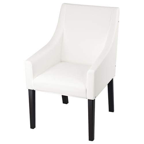 IKEA - SAKARIAS, kolçaklı sandalye iskeleti, siyah
