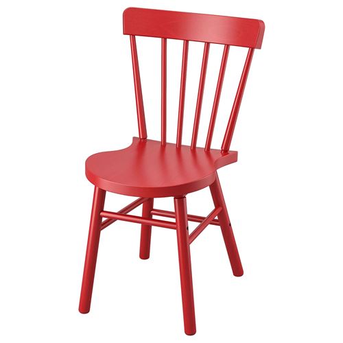 NORRARYD red wooden chair - 80273096 | IKEA