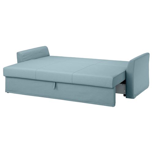 IKEA - HOLMSUND, 3-seat sofa-bed cover, orssta light blue