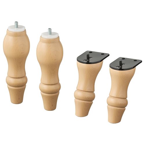 IKEA - STOCKSUND, koltuk/uzanma koltuğu/kanepe ayağı, açık kahverengi