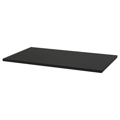 IKEA - IDASEN, desk table top, black, 120x70 cm