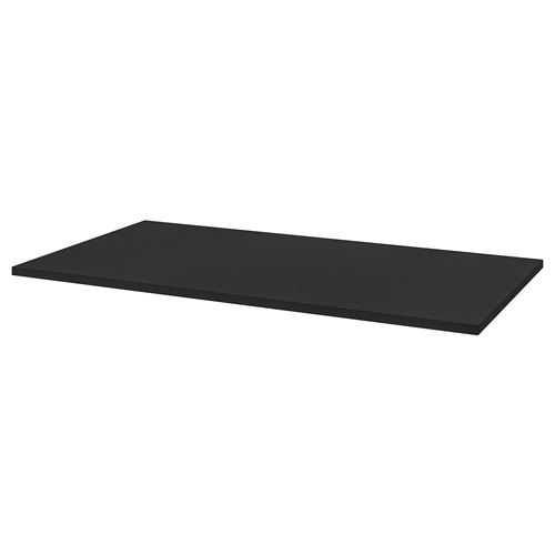 IKEA - IDASEN, desk table top, black, 160x80 cm