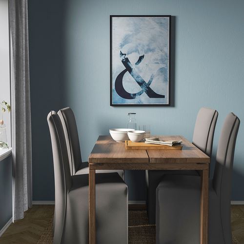 IKEA - BILD, poster, blue, 61x91 cm