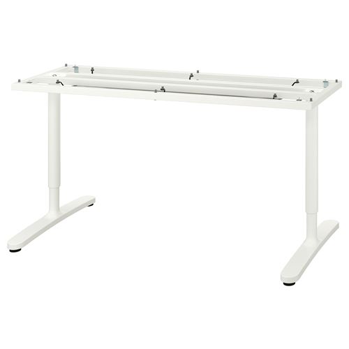 IKEA - BEKANT, underframe for table top, white, 160x80 cm