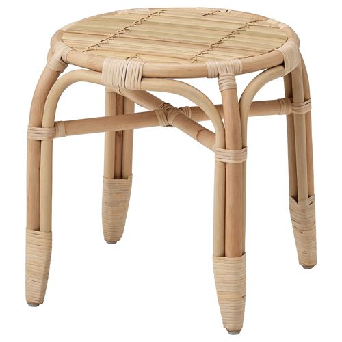 MASTHOLMEN, sehpa, rattan, 42x42 cm