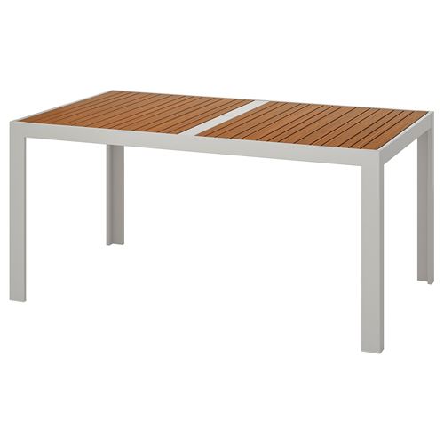 IKEA - SJALLAND, dining table, light brown, 156x90 cm