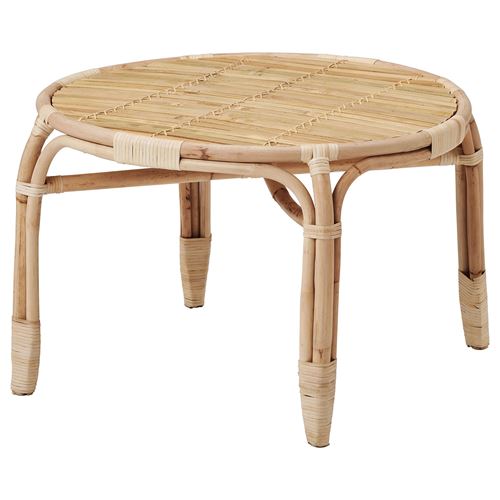 IKEA - MASTHOLMEN, bahçe sehpası, rattan, 68 cm